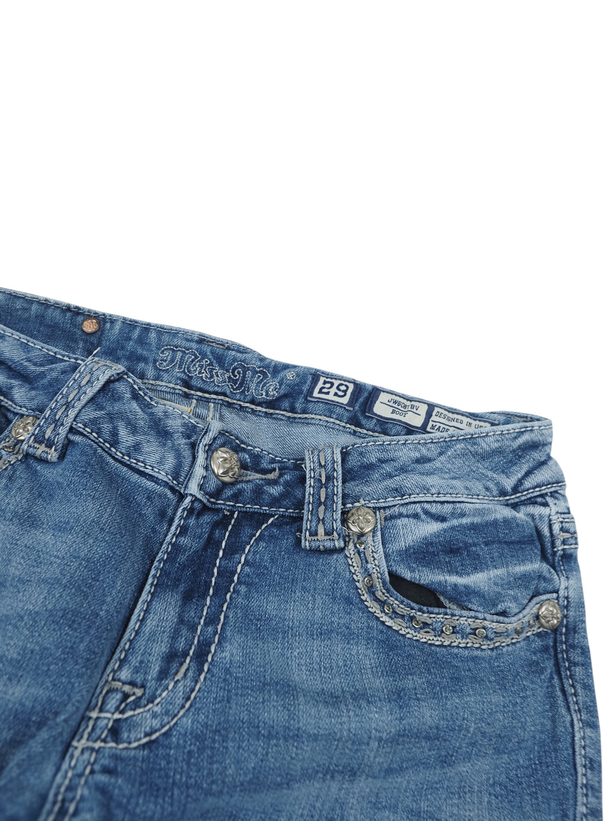 Vintage Bootcut Miss Me Jeans Damen S