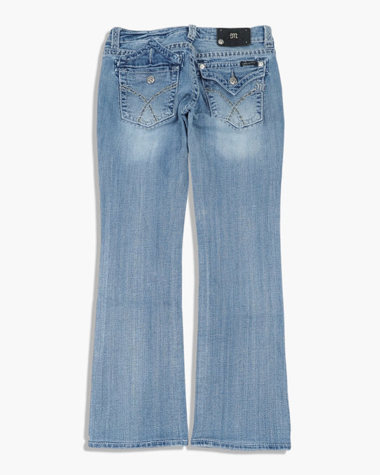 Vintage Bootcut Miss Me Jeans Damen S