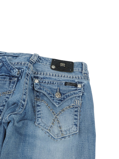 Vintage Bootcut Miss Me Jeans Damen S