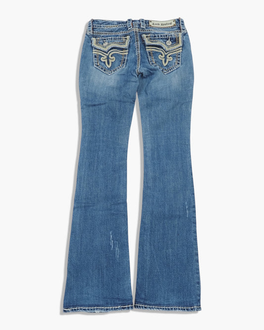 Vintage Bootcut Rock Revival Jeans Damen Xs