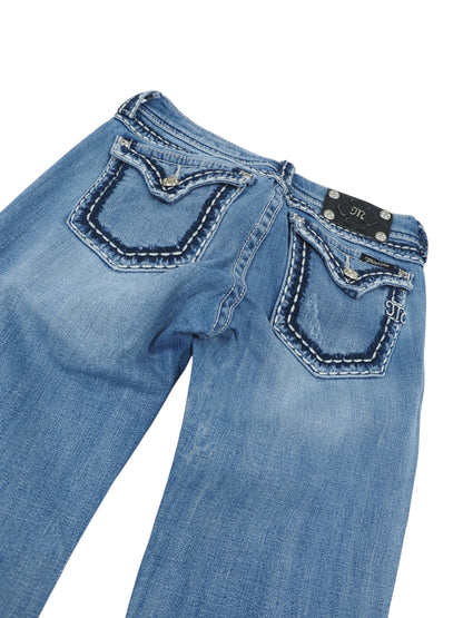 Vintage Bootcut Miss Me Jeans Damen S