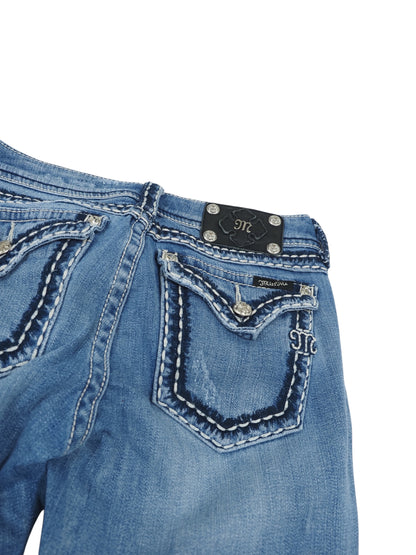 Vintage Bootcut Miss Me Jeans Damen S