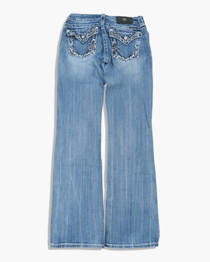 Vintage Bootcut Miss Me Jeans Damen M