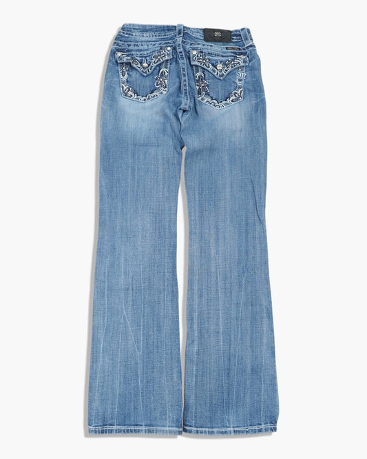 Vintage Bootcut Miss Me Jeans Damen M