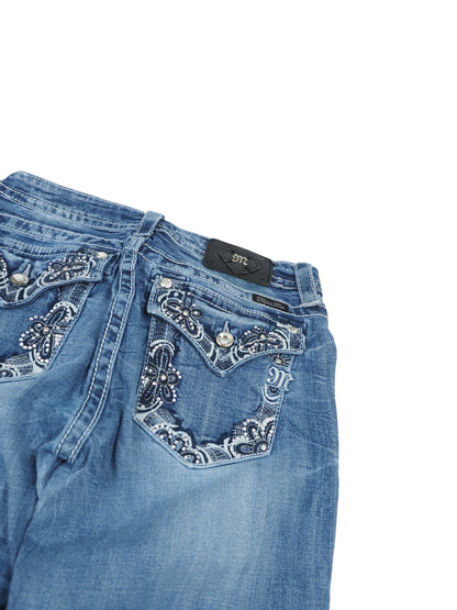 Vintage Bootcut Miss Me Jeans Damen M
