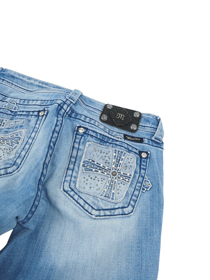 Vintage Bootcut Miss Me Jeans Damen M