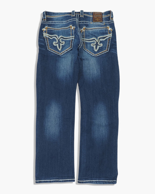 Vintage Straight Rock Revival Jeans Herren M
