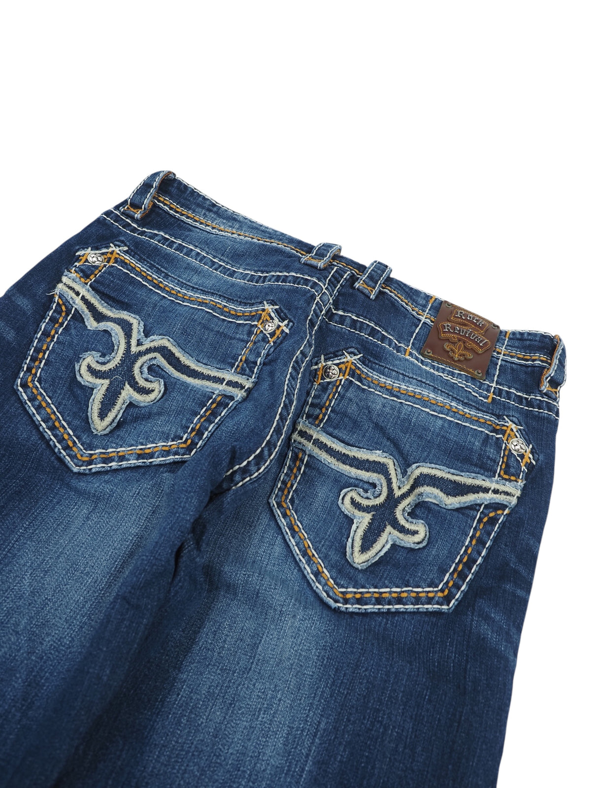 Vintage Straight Rock Revival Jeans Herren M