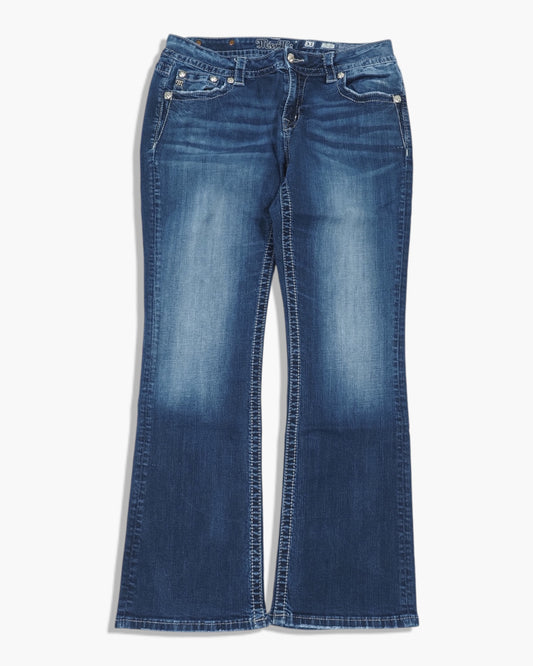 Vintage Bootcut Miss Me Jeans Damen M