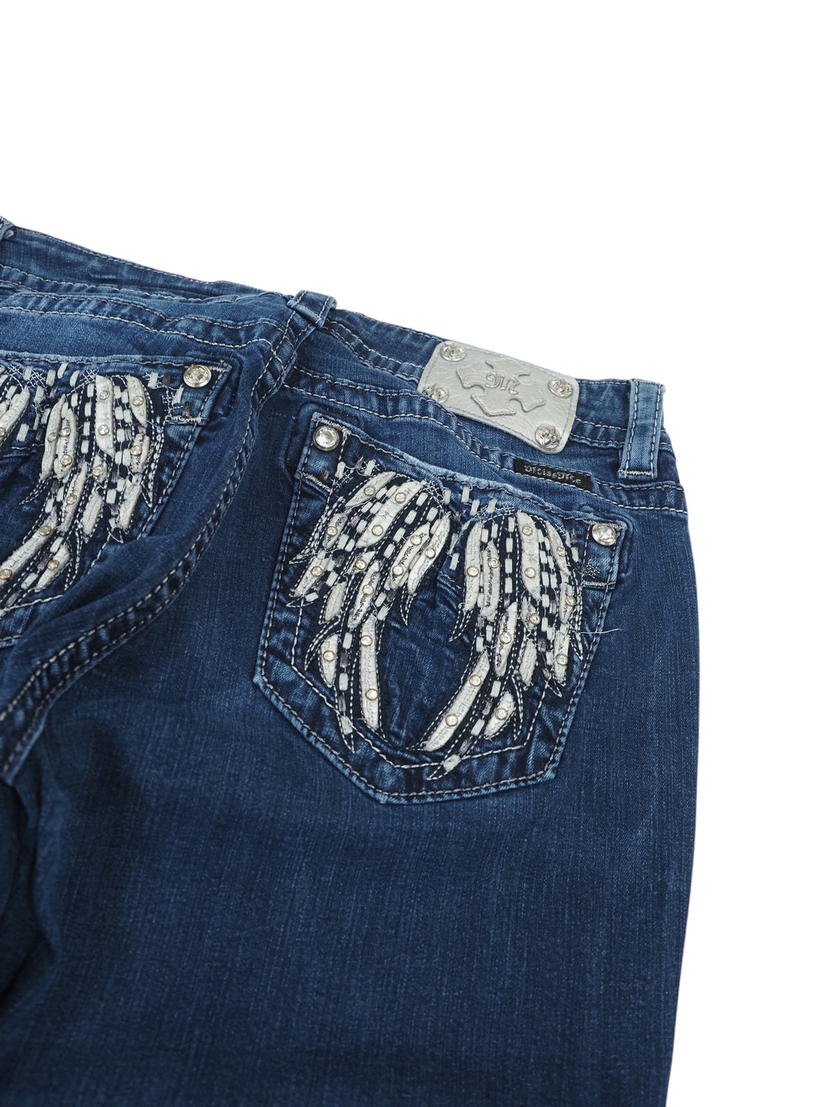 Vintage Bootcut Miss Me Jeans Damen M