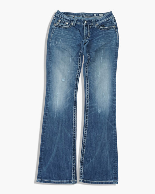 Vintage Bootcut Miss Me Jeans Damen M
