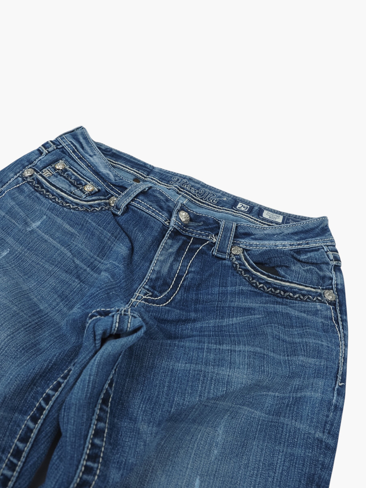 Vintage Bootcut Miss Me Jeans Damen M