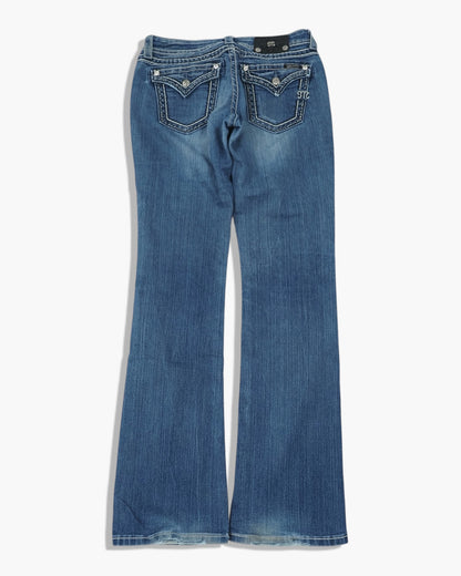Vintage Bootcut Miss Me Jeans Damen M
