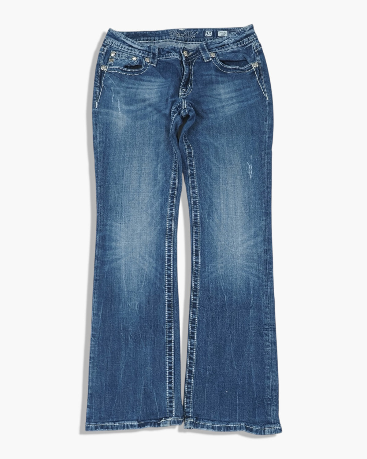 Vintage Bootcut Miss Me Jeans Damen M