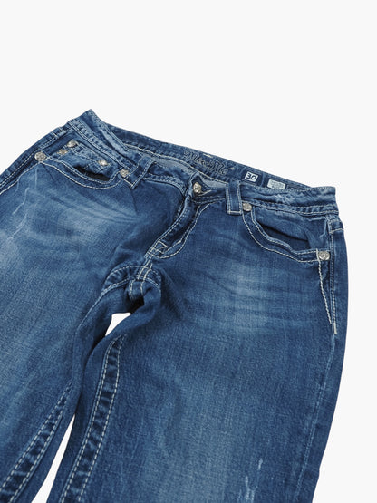 Vintage Bootcut Miss Me Jeans Damen M