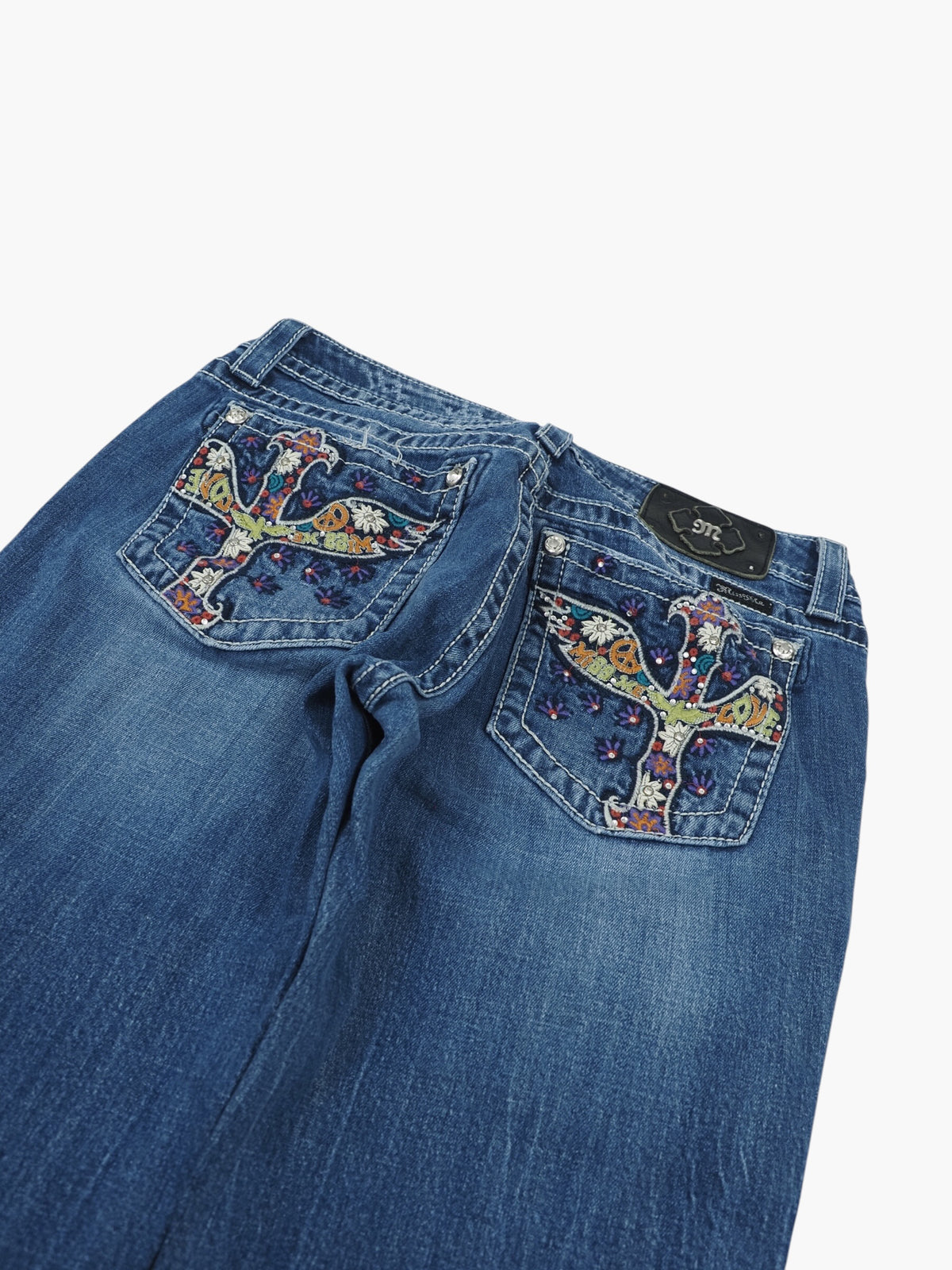 Vintage Bootcut Miss Me Jeans Damen M