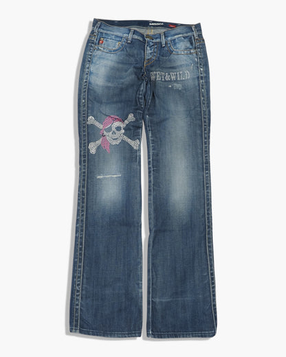 Vintage Straight Miss Sixty Jeans Damen M