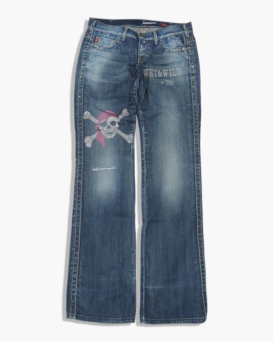 Vintage Straight Miss Sixty Jeans Damen M
