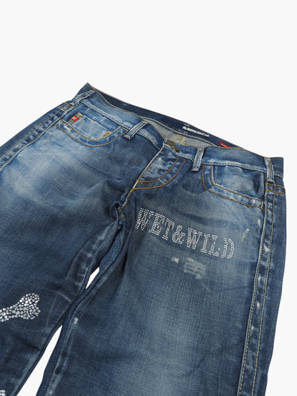 Vintage Straight Miss Sixty Jeans Damen M