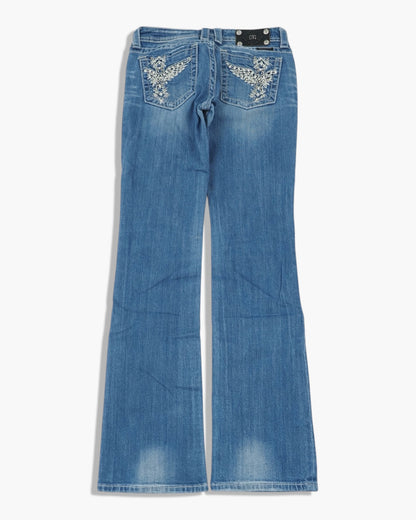 Vintage Straight Miss Me Jeans Damen M