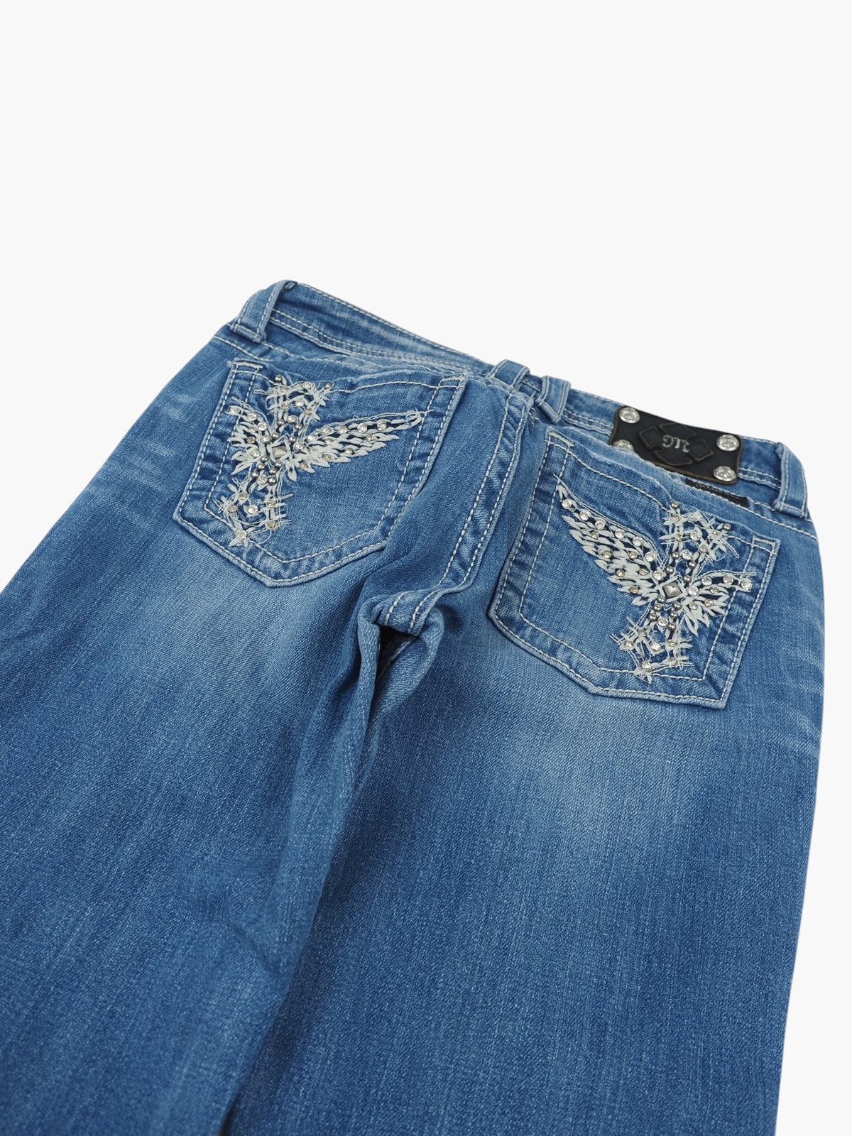 Vintage Straight Miss Me Jeans Damen M