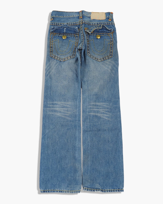 Vintage Straight True Religion Jeans Damen M