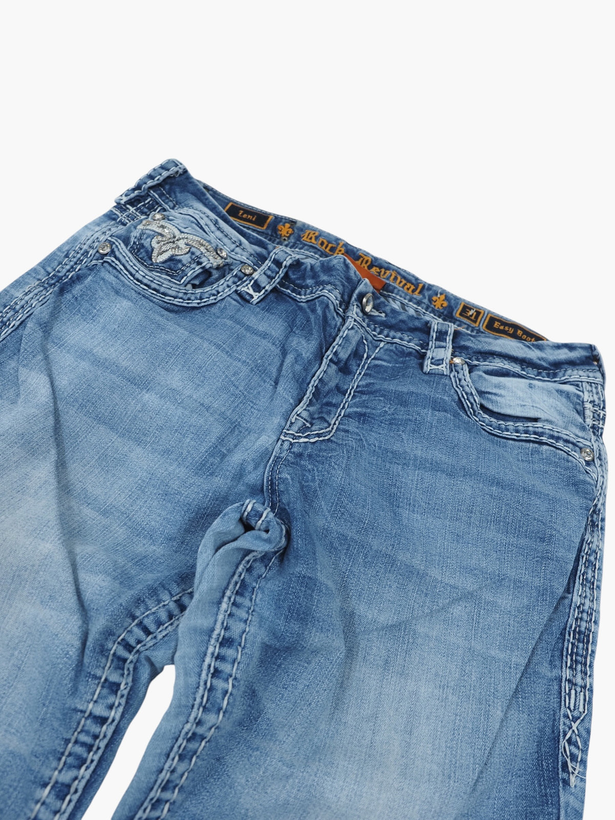 Vintage Bootcut Rock Revival Jeans Damen L