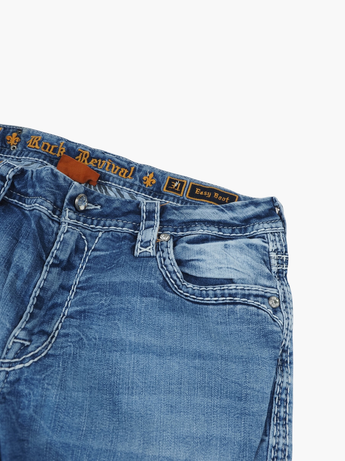 Vintage Bootcut Rock Revival Jeans Damen L