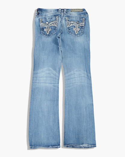 Vintage Bootcut Rock Revival Jeans Damen L