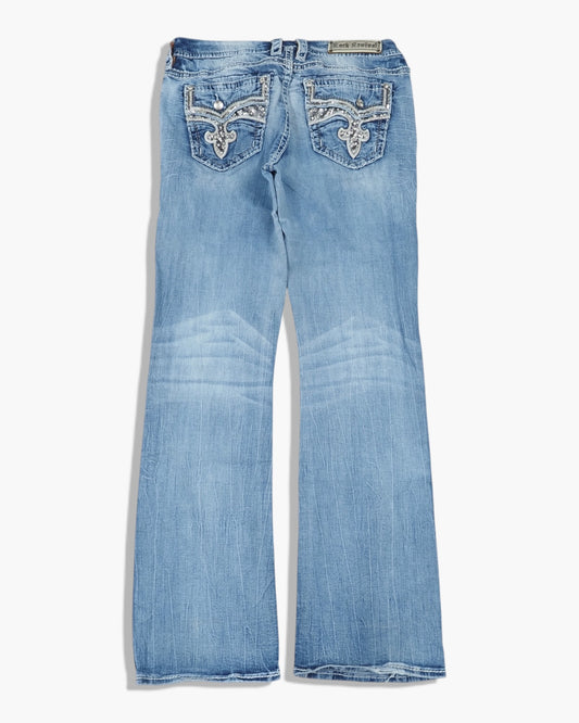 Vintage Bootcut Rock Revival Jeans Damen L