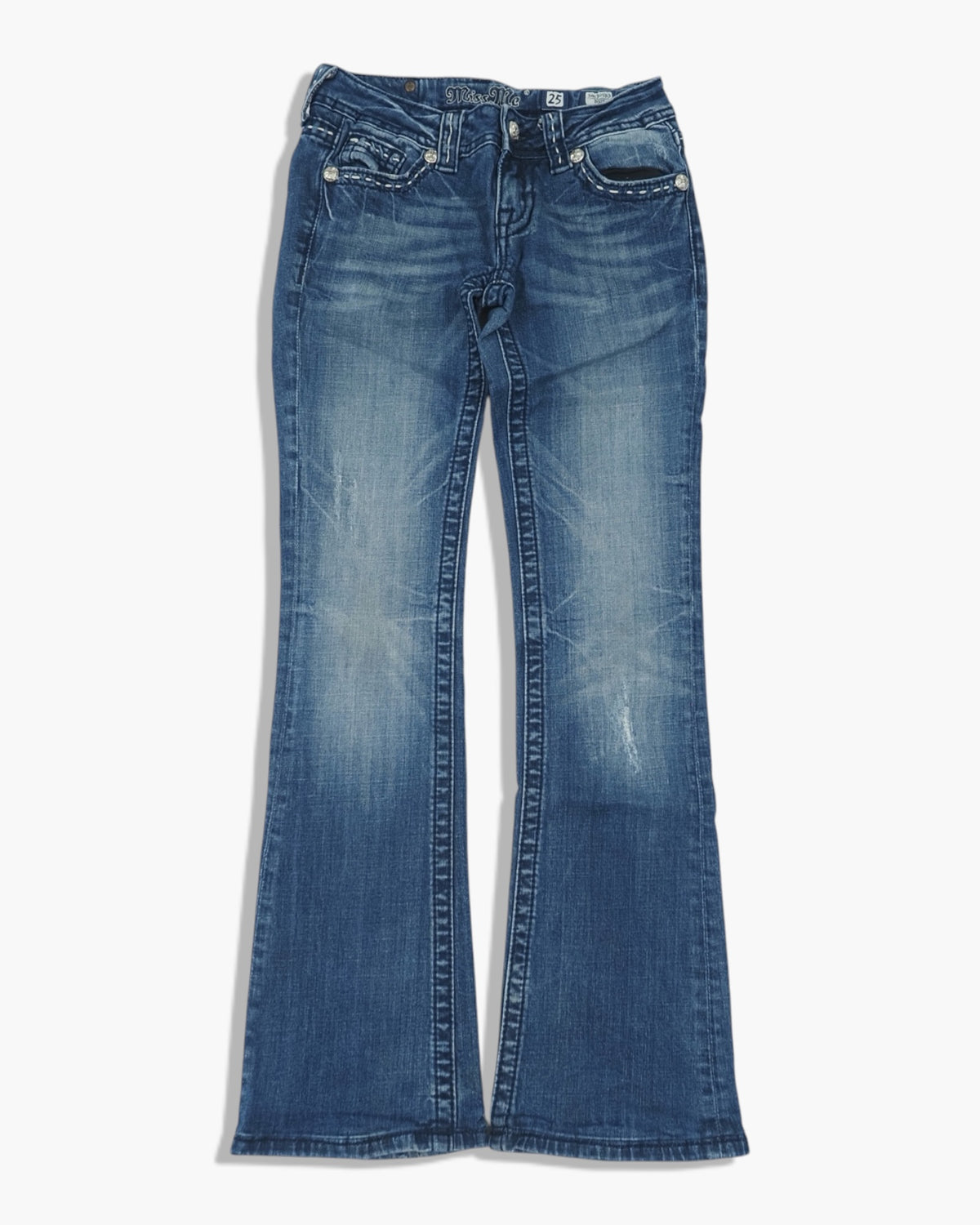 Vintage Bootcut Miss Me Jeans Damen XS