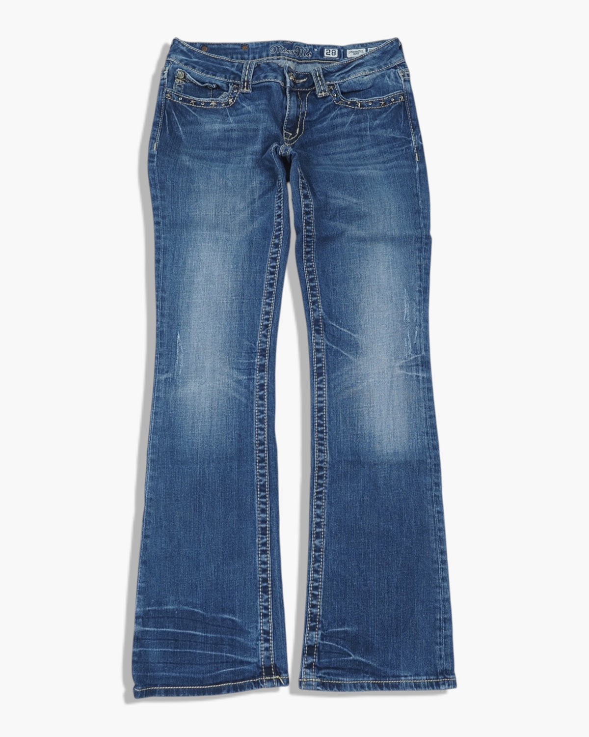 Vintage Bootcut Miss Me Jeans Damen M
