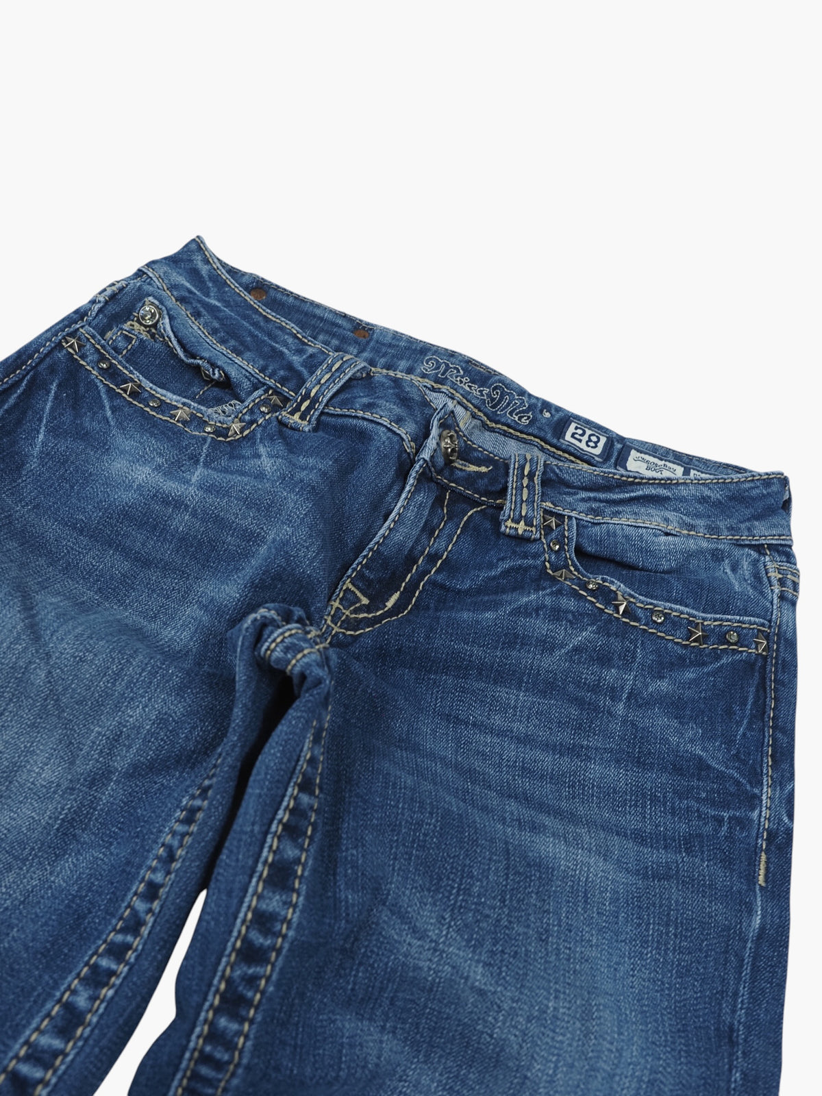 Vintage Bootcut Miss Me Jeans Damen M