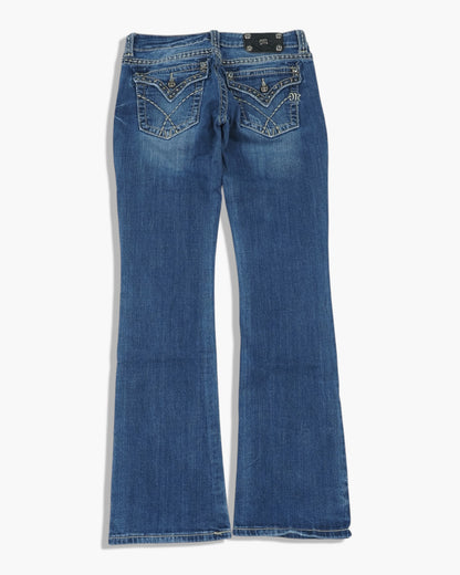 Vintage Bootcut Miss Me Jeans Damen M