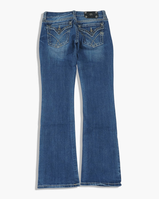 Vintage Bootcut Miss Me Jeans Damen M