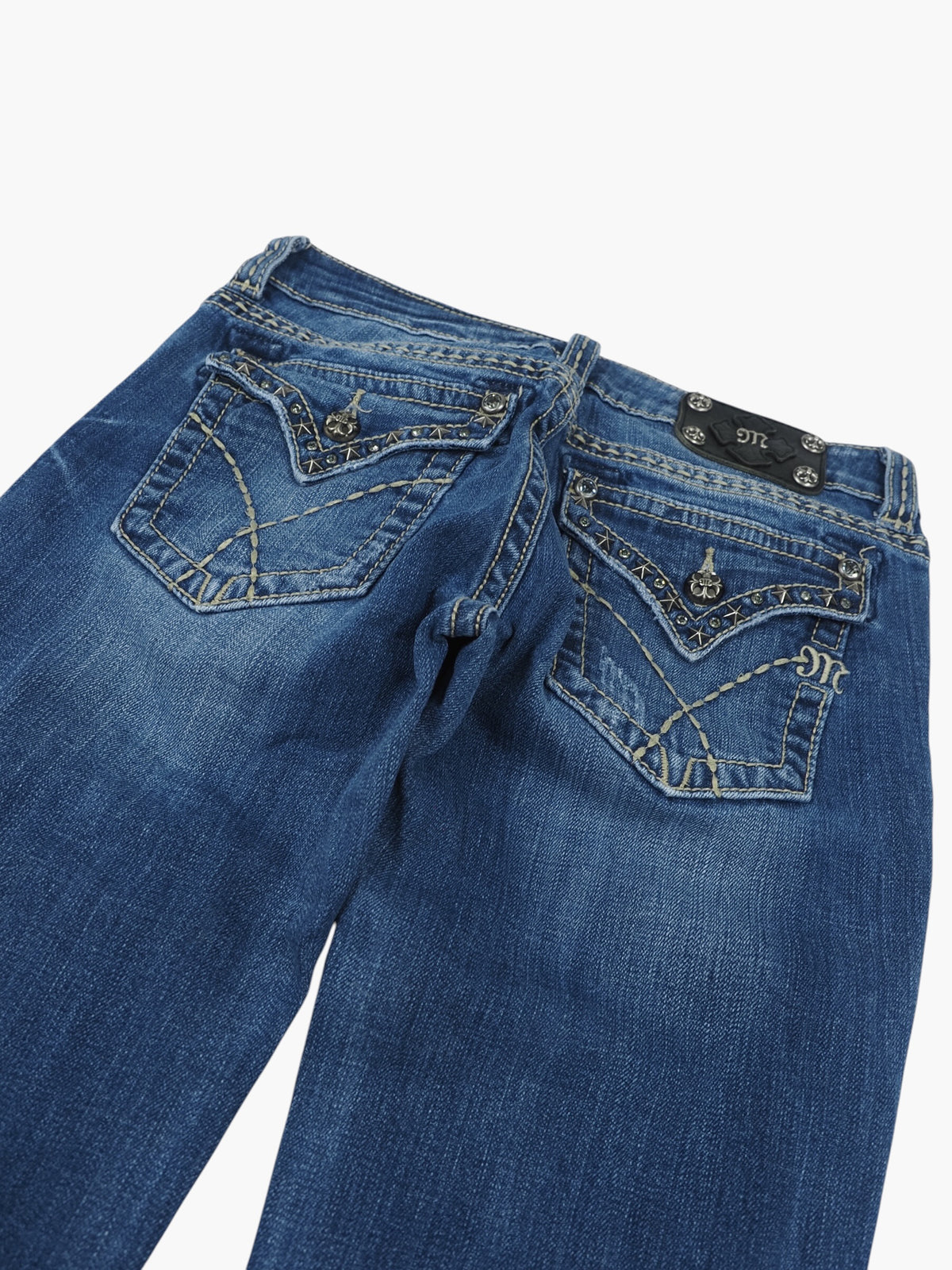 Vintage Bootcut Miss Me Jeans Damen M