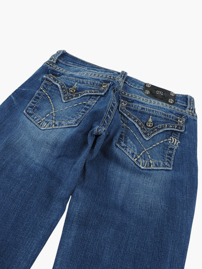 Vintage Bootcut Miss Me Jeans Damen M
