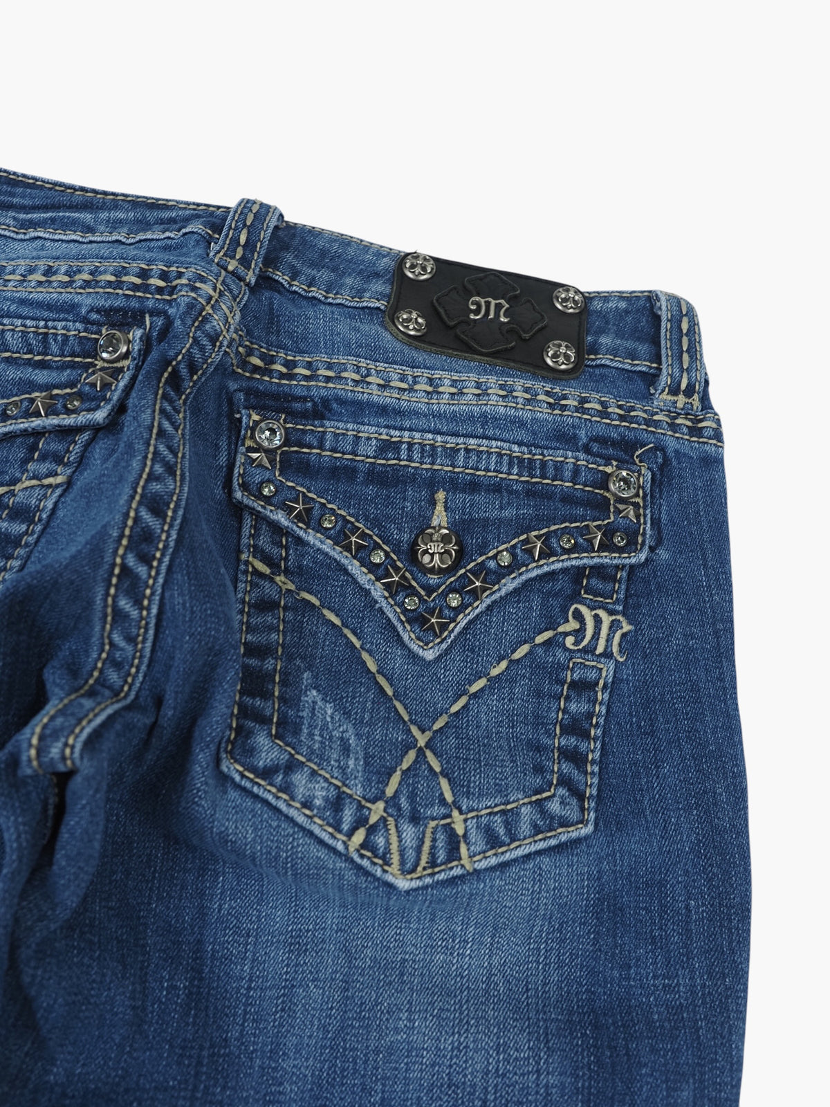 Vintage Bootcut Miss Me Jeans Damen M