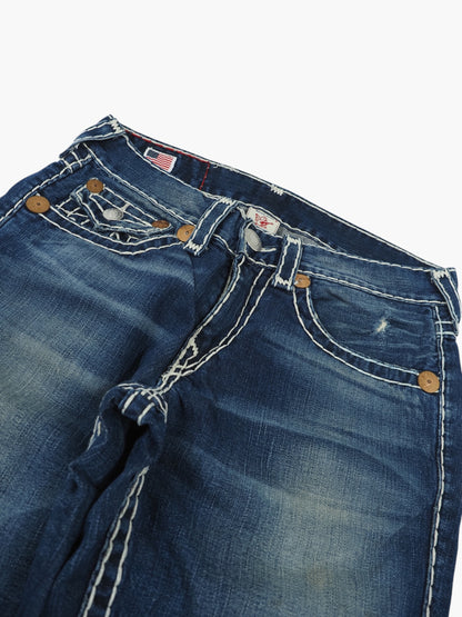Vintage Straight True Religion Jeans Herren M
