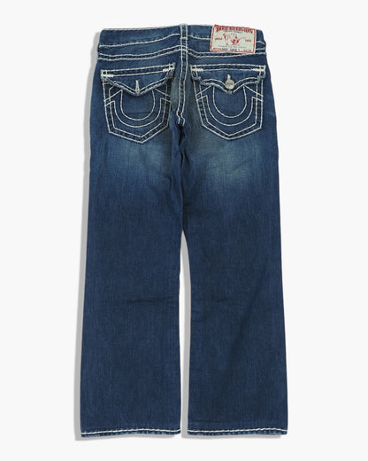 Vintage Straight True Religion Jeans Herren M