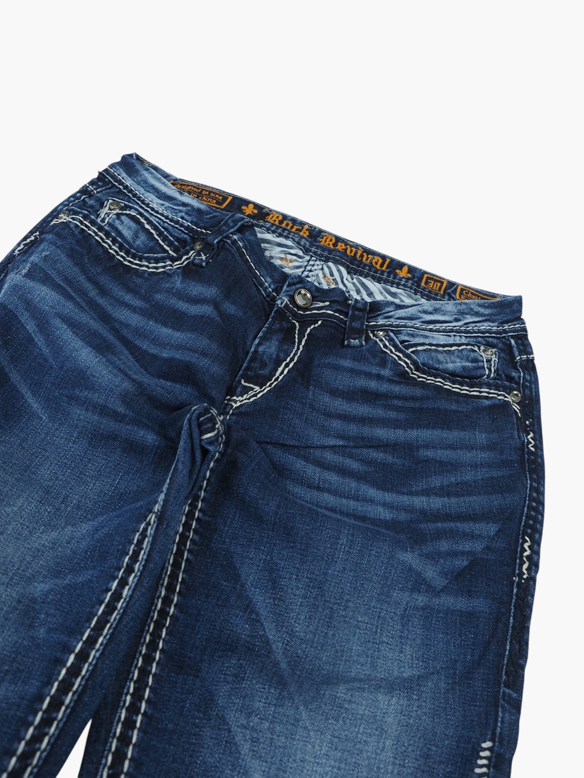 Vintage Bootcut Rock Revival Jeans Damen M