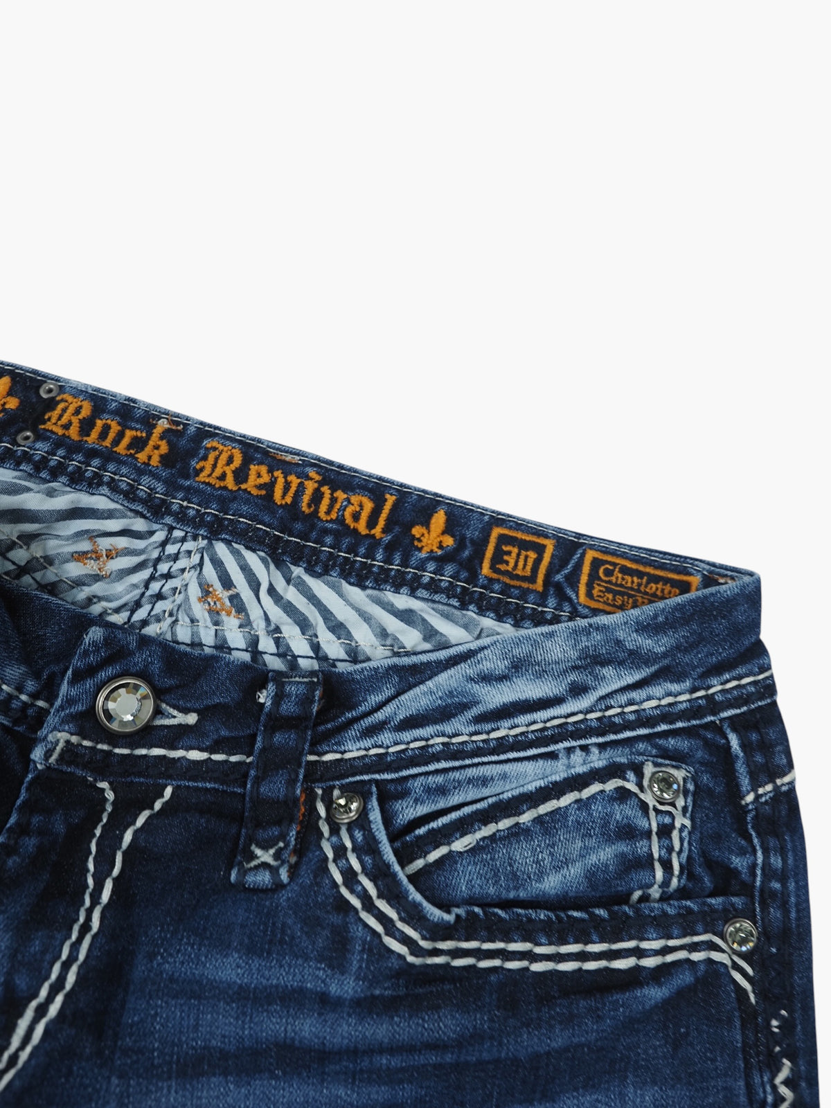 Vintage Bootcut Rock Revival Jeans Damen M