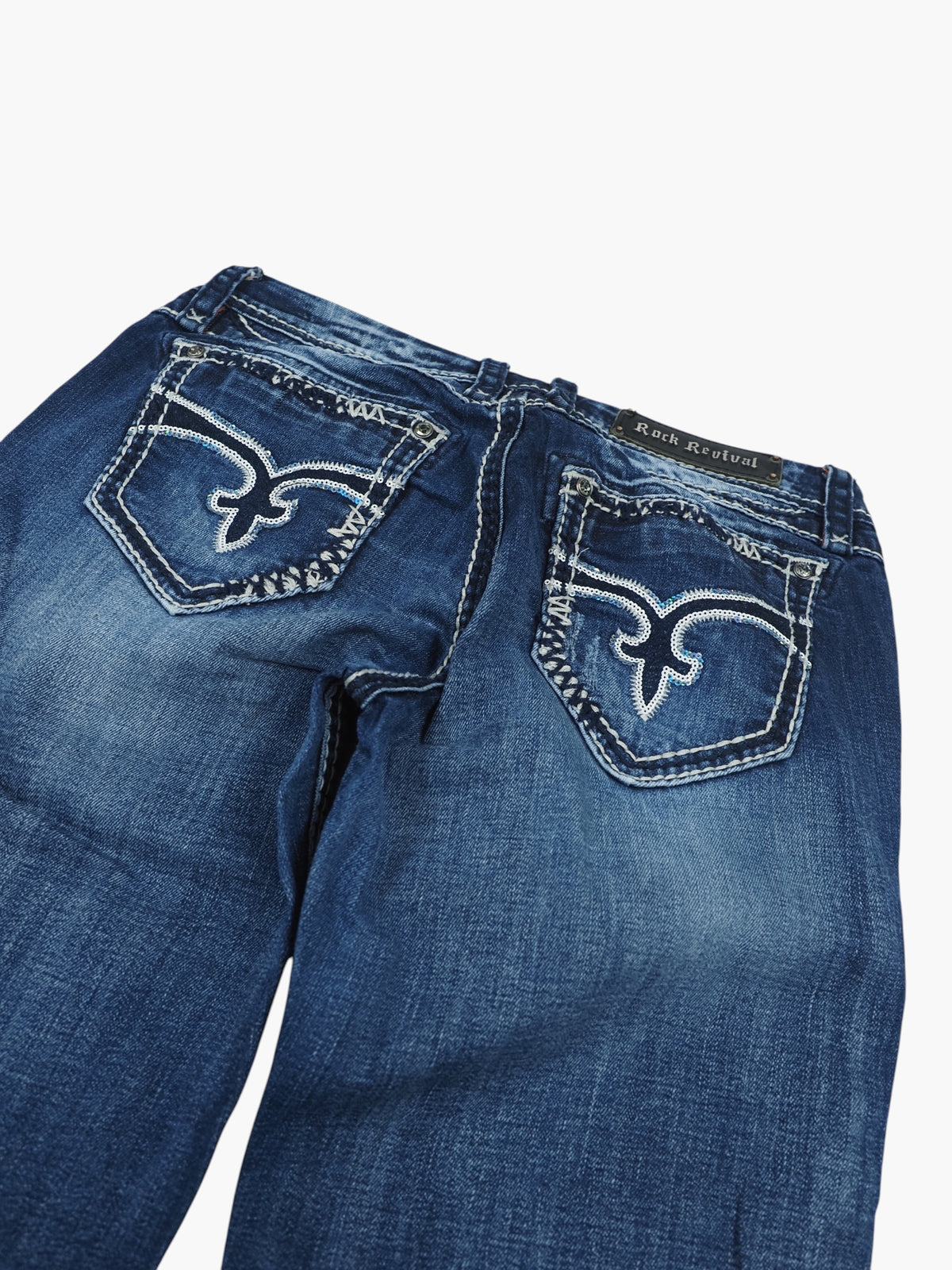 Vintage Bootcut Rock Revival Jeans Damen M