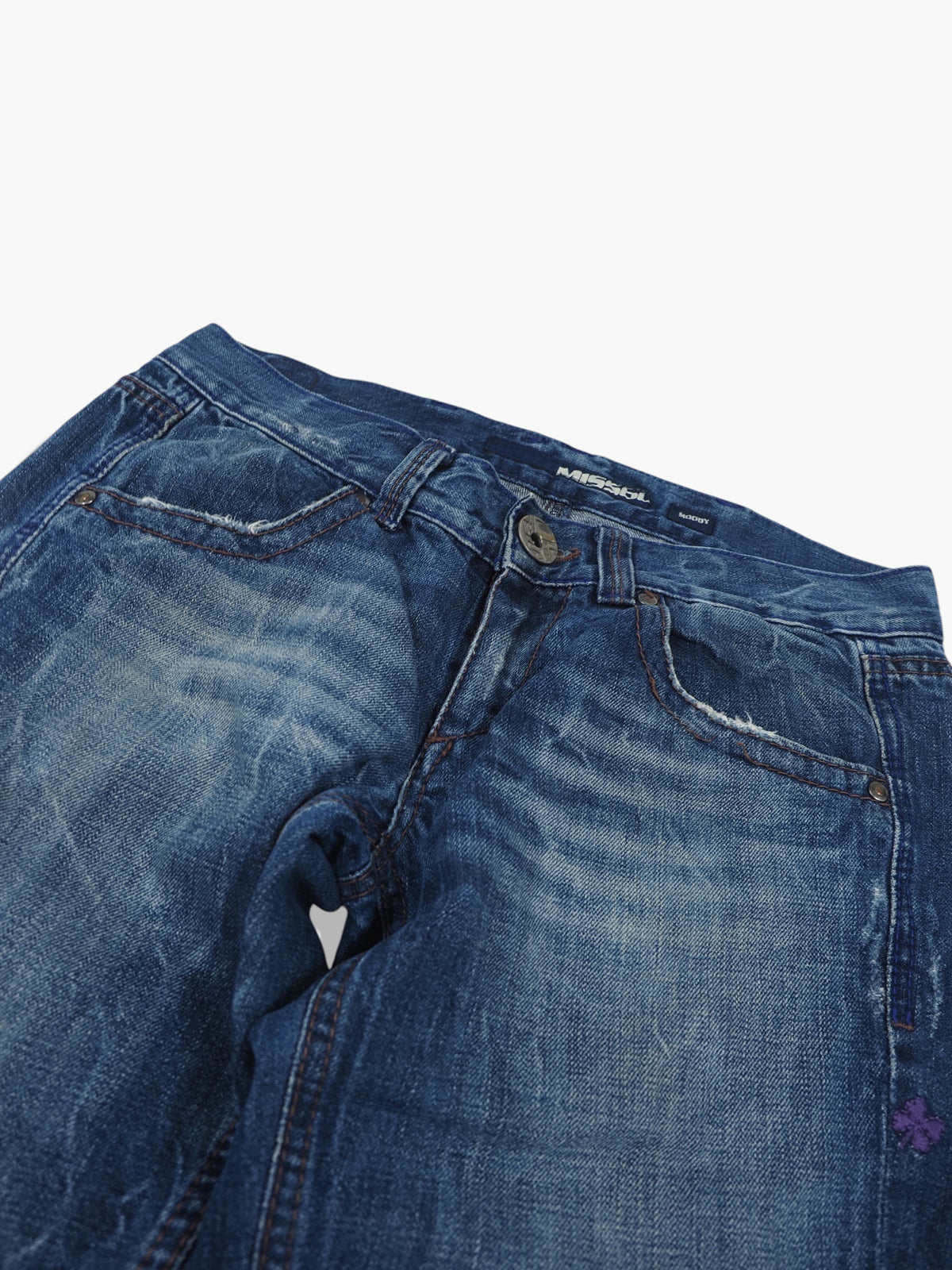 Vintage Straight Miss Sixty Jeans Damen M