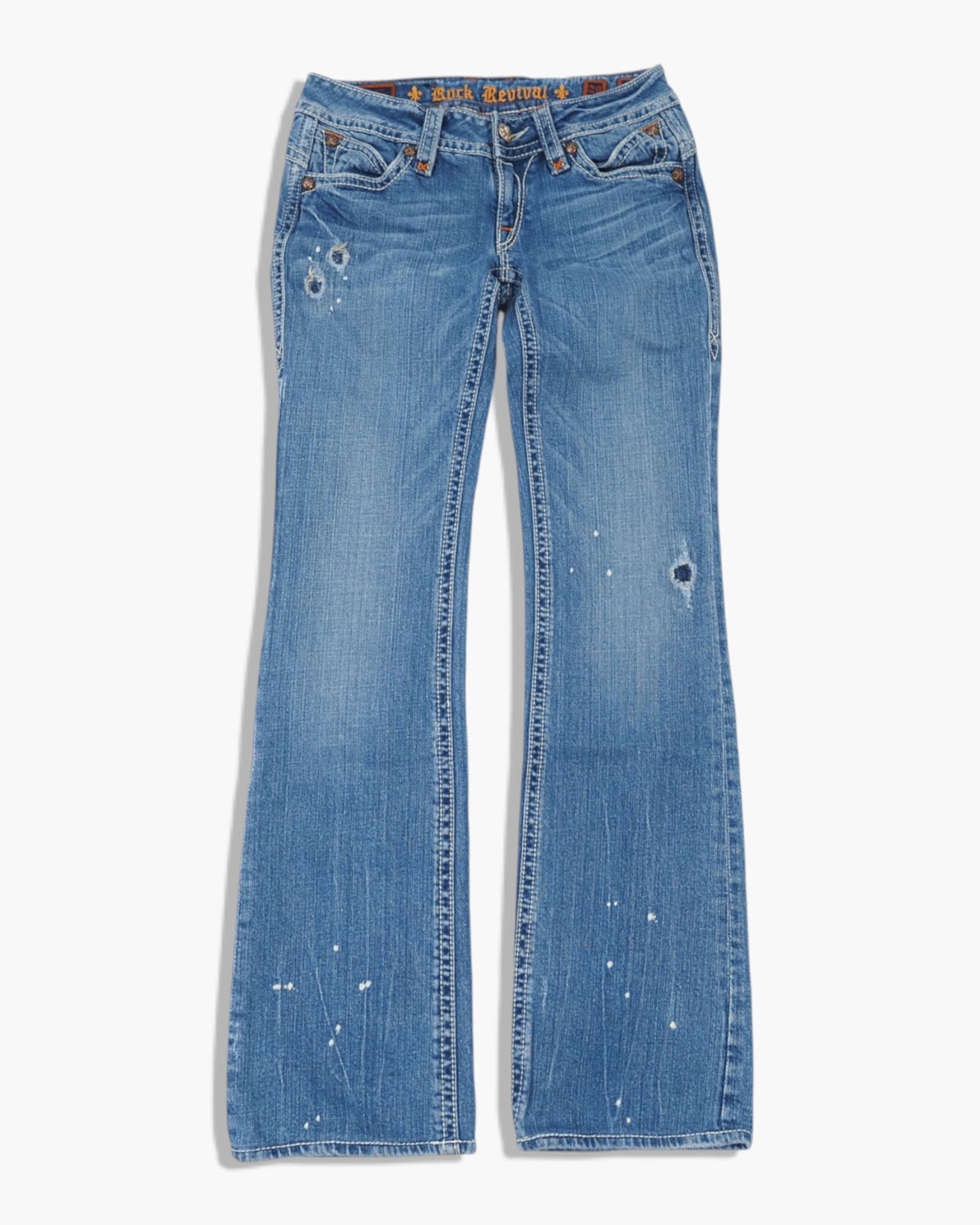 Vintage Bootcut Rock Revival Jeans Damen S