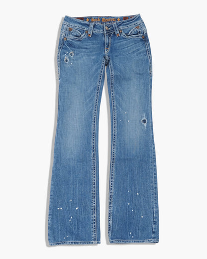 Vintage Bootcut Rock Revival Jeans Damen S