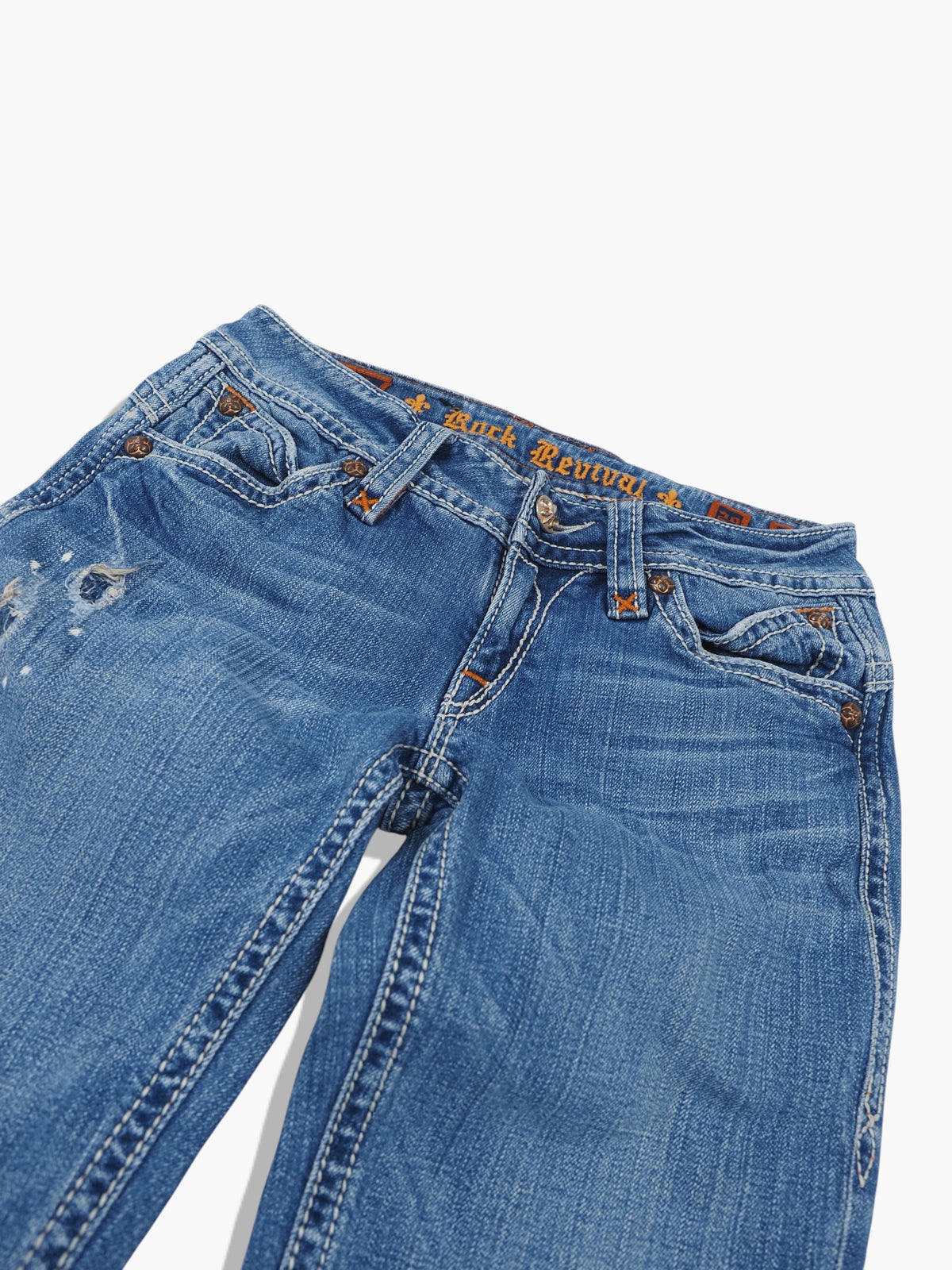 Vintage Bootcut Rock Revival Jeans Damen S