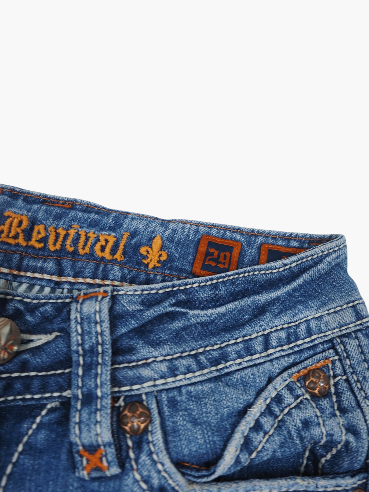 Vintage Bootcut Rock Revival Jeans Damen S