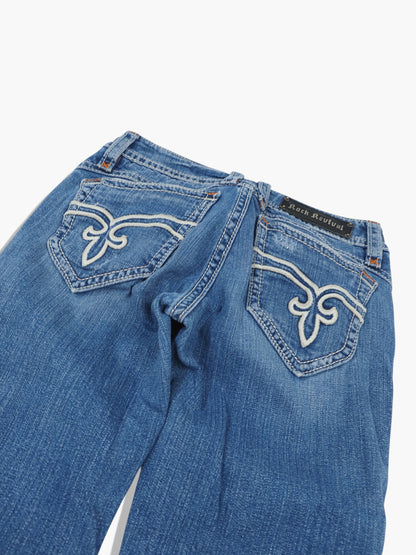 Vintage Bootcut Rock Revival Jeans Damen S