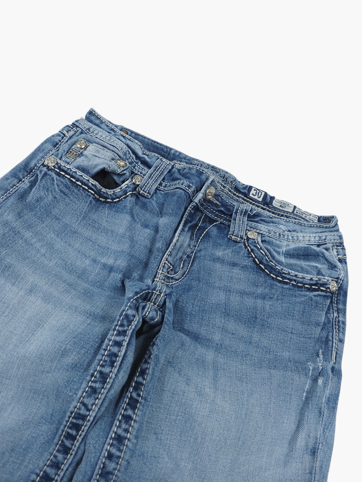 Vintage Bootcut Miss Me Jeans Damen M